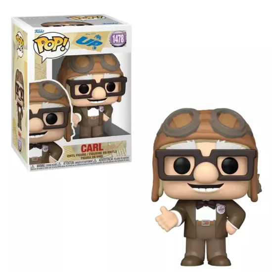 Funko Pop! Cartoon Animation: Disney Pixar - UP - Carl (1478)